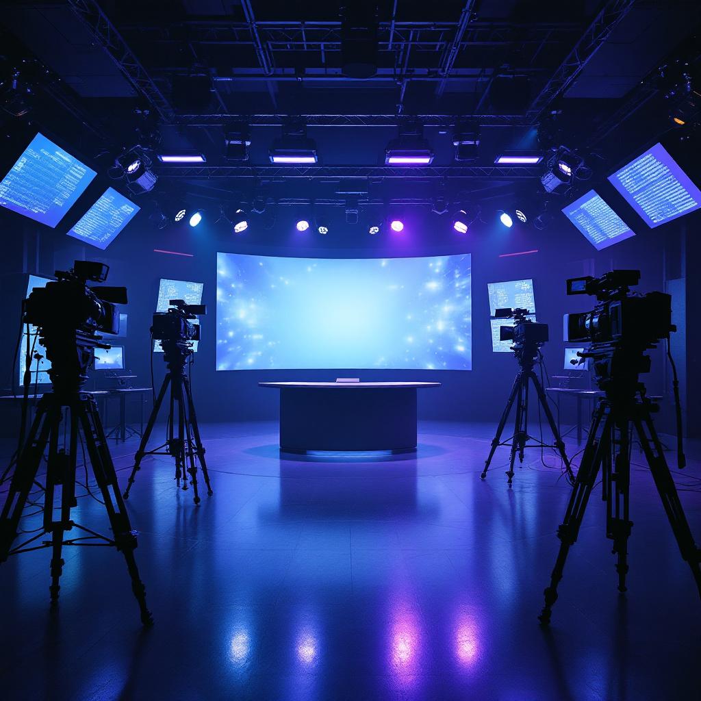 Santorex Media TV production studio in London